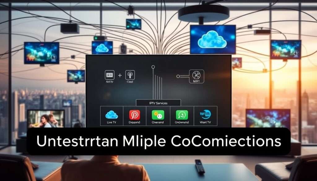 multiple connections IPTV connections simultaneous streams