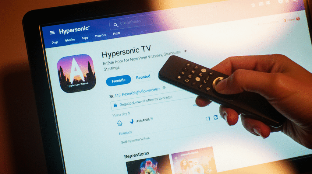 how to install Hypersonic TV on Firestick