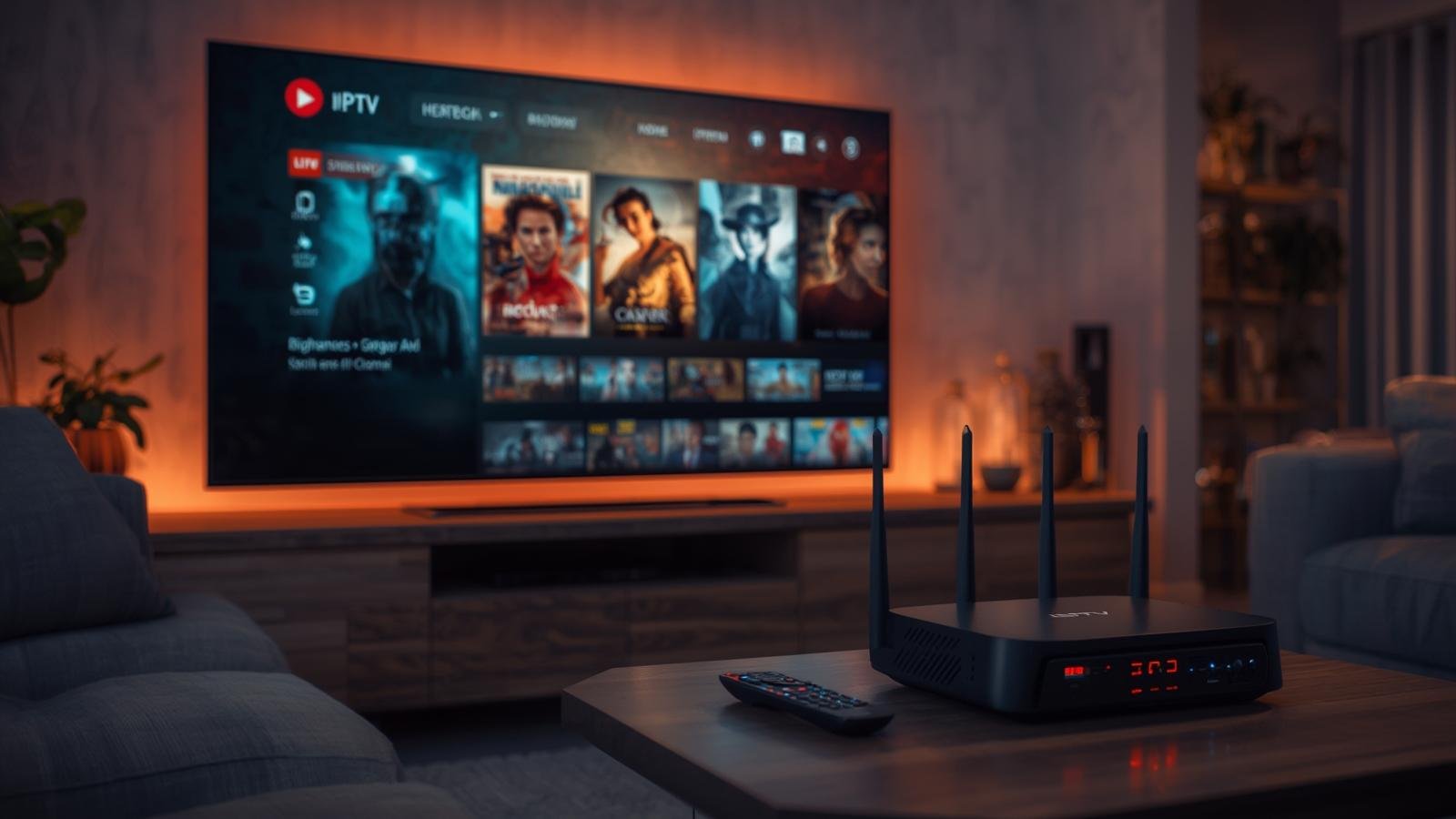 IPTV device setup